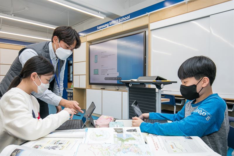 삼성전자, 10개 학교에 삼성 스마트스쿨 지원..디지털 교육격차 해소 기대