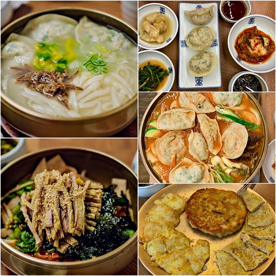 겨울을 녹이는 뜨거운 음식궁합 칼국수와 만두