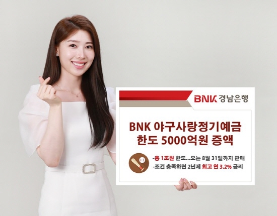 BNK경남은행 “NC 다이노스 응원하고 우대금리도 받으세요”