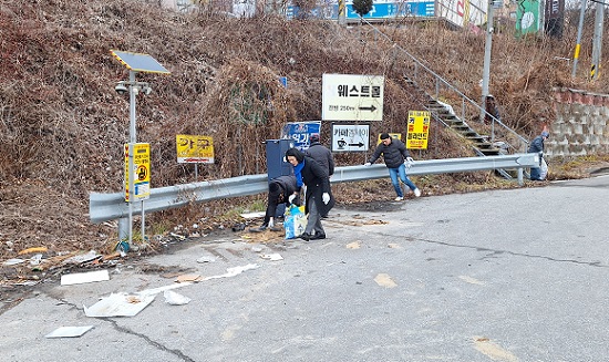 충남 당진3동·단체협의회 ‘2024년 설맞이 대청소’ 실시