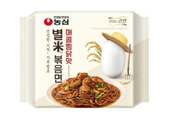 농심, 별미볶음면 매콤찜닭맛 출시
