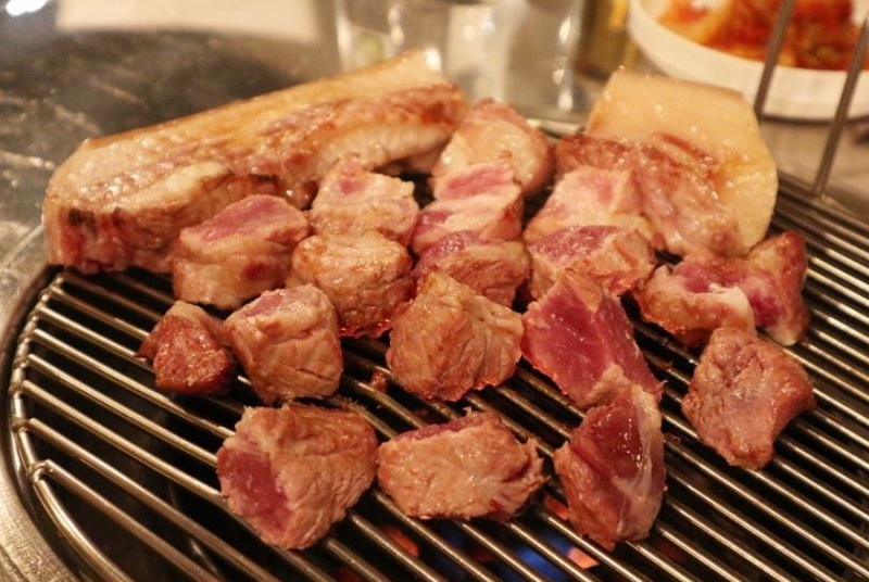 합정역 맛집 제주도 흑돼지 전문점 홍돈가