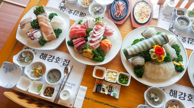 서천맛집 장항항 근처에 위치한 20년 전통의 해강횟집