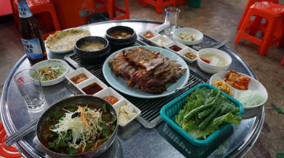 전주역 5분거리에 위치한 전주 맛집 완산벌연탄집