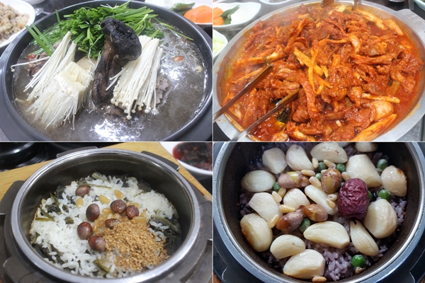 자연산 식재료로 만들어 음식으로 건강까지 챙기는 강원랜드 맛집 산능이본가