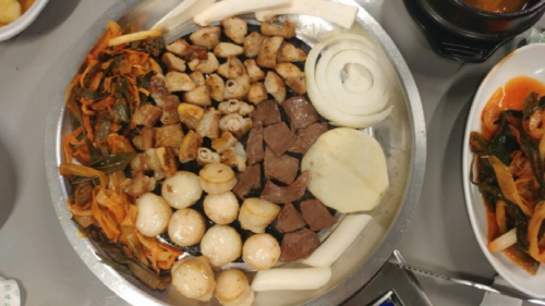잠실맛집 대파곱창, 39년 대파김치 신선한 조합 선보여