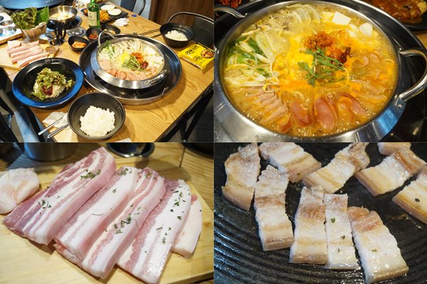 구리 수택동 맛집 쉐프의부대찌개&10번가고깃집, 부대찌개와 한돈을 함께 즐길 수 있어
