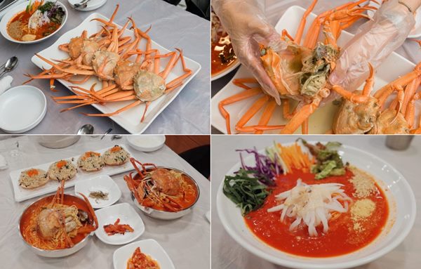 벚꽃 구경하며 먹는 부산 해운대 맛집 홍게데이