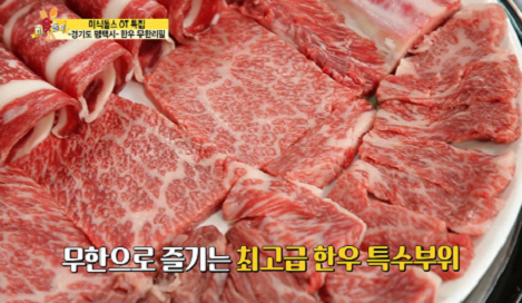 MBC에브리원 미식돌스를 통해 소개된 평택 안중읍 한우 무한리필 맛집 오복정
