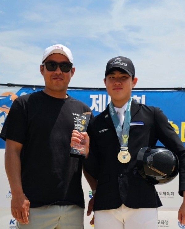 용인포니승마클럽 편준익 선수, 2024년 전국소년체육대회 장애물 1위 차지