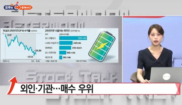 [오후의 경제수다] 전기차 난리인데...외인·기관, 2차전지주 사들이는 이유는?