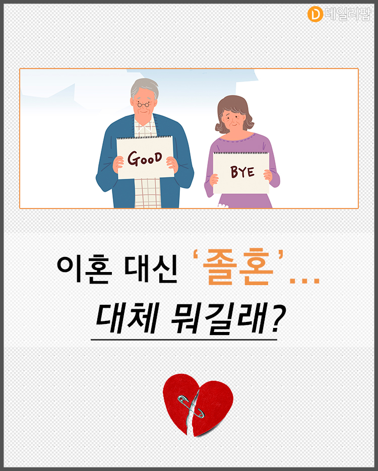 [그것이 궁금] 이혼 대신 졸혼...'졸혼' 대체 뭐길래?