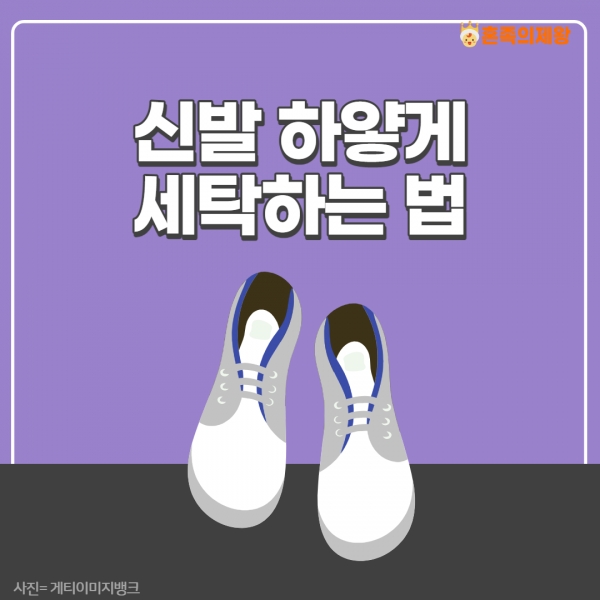 [생활꿀팁] 흰 신발에 묻은 때, 베이킹 소다와 칫솔로 해결할 수 있다?