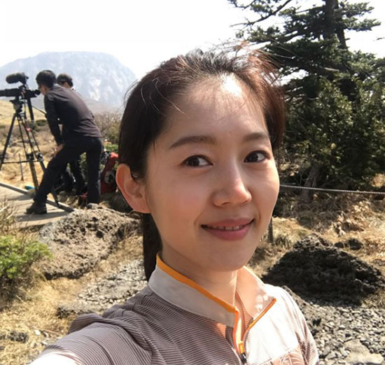 영상앨범 산, 엄지인 아나운서 한라산 윗세오름 탐방 , 결혼 전 인기 