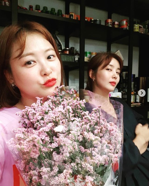 심진화, 박솔미와 유쾌한 투샷 세상 예쁜 솔미 언니