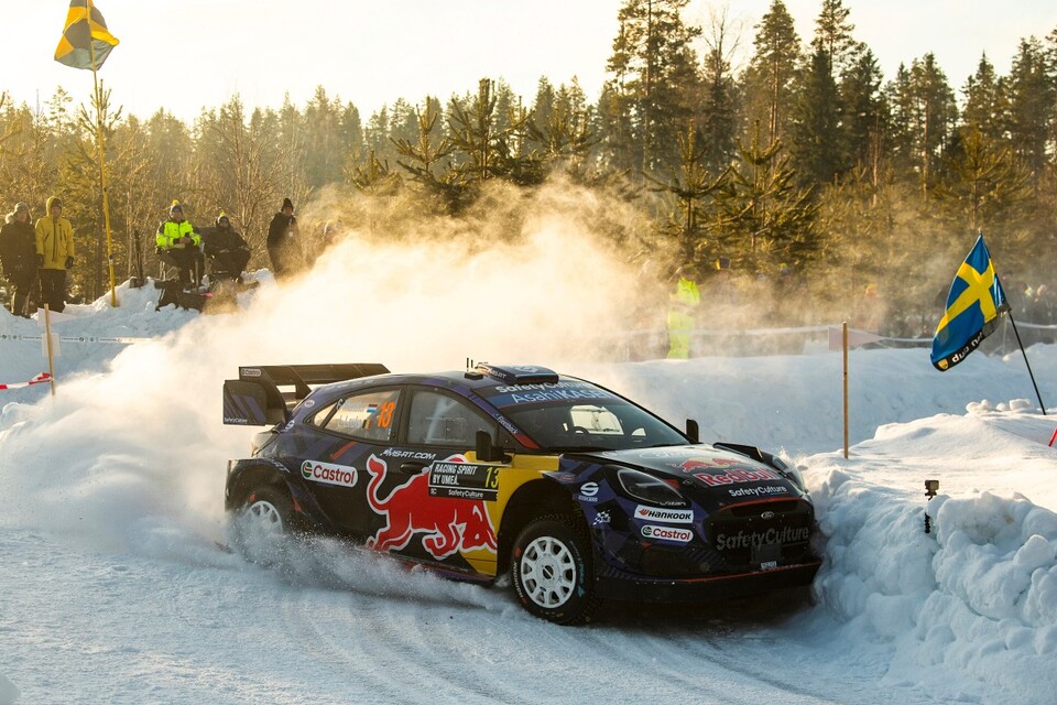 한국타이어 후원, 2025 WRC 스웨덴 랠리 경기 종료