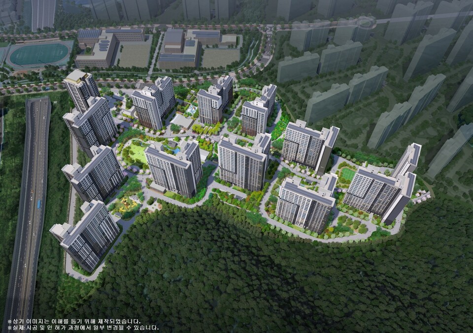 태영건설, '동탄 꿈의숲 자연앤데시앙' 9일 견본주택 오픈