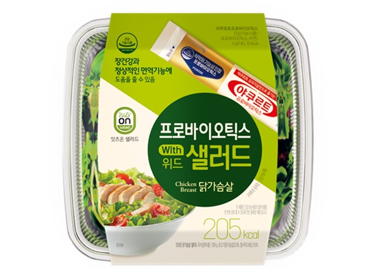 hy, 식약처 승인 융복합 건강기능식품 프로바이오틱스 위드 샐러드 출시