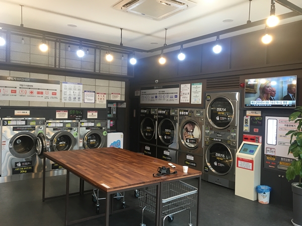 세탁건조, 미세먼지 제거를 한번에… 24시 셀프빨래방