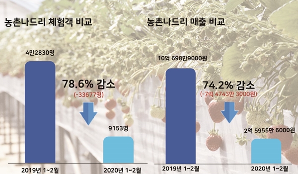 딸기 익어가도 따갈 사람이 없어