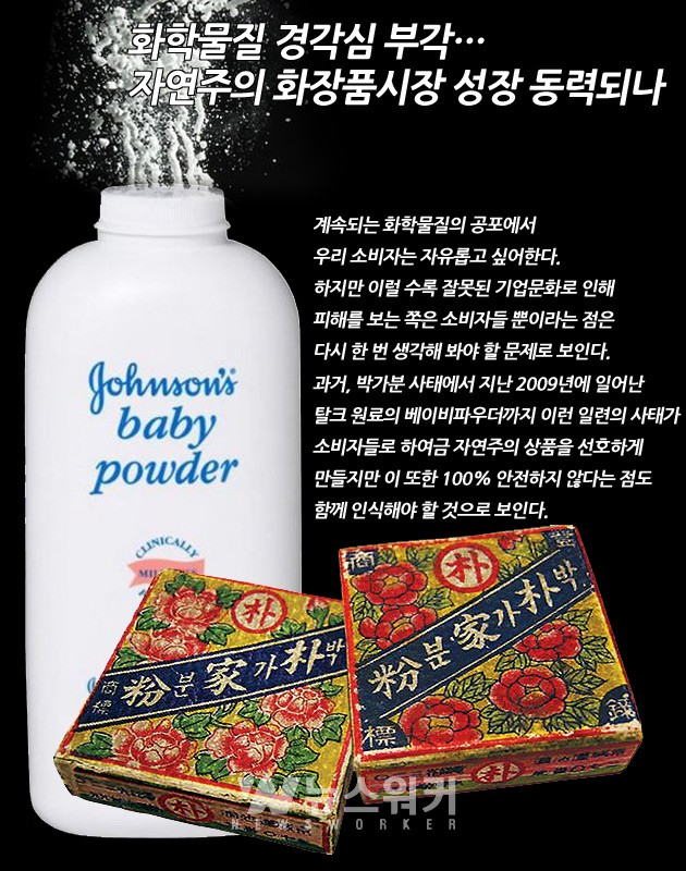 [뉴스워커_산업기획] 화학물질 경각심 부각…자연주의 화장품시장 성장 동력되나