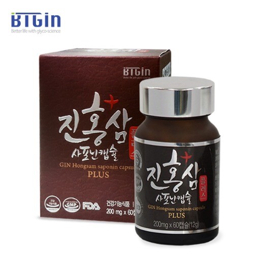 장내 흡수율 높인 비티진 진홍삼 사포닌캡슐 플러스, 설 홍삼선물세트로 인기