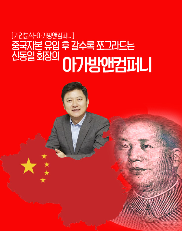 [기업분석-아가방앤컴퍼니] 중국자본 유입 후 갈수록 쪼그라드는 신상국 대표와 아가방앤컴퍼니
