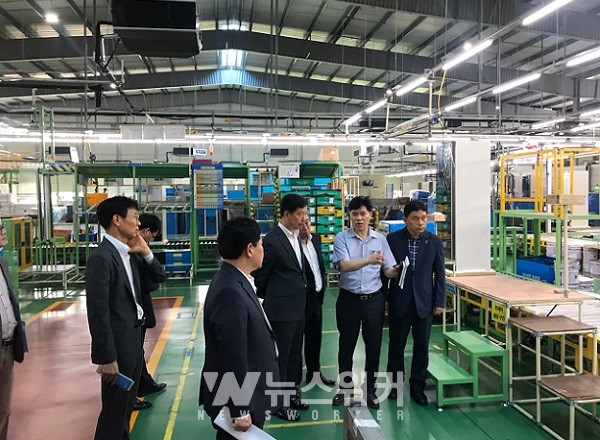 광주시의회 산업건설위원회, 스마트공장 방문