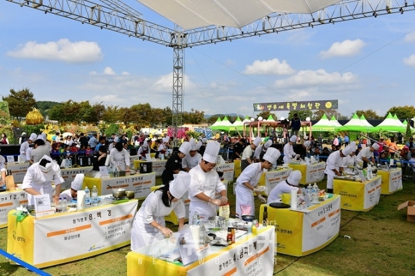 장성 노란꽃 축제, 6일 쿡벤져스 빅마마s 쿠킹쇼와 황금요리 경연대회 열려