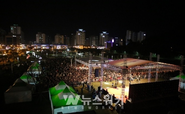 청년도시 선포 무안... 2019 무안 영드림 페스티벌 개막
