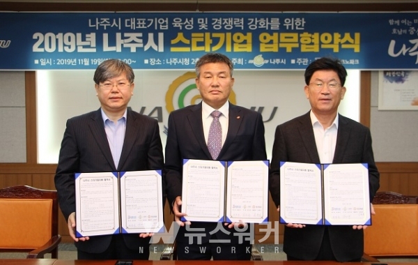 나주시, 명성제분(주) 스타기업 지정 … 기업 경쟁력 키운다