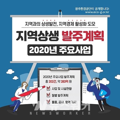 광주환경공단, 지역상생 사업 발주계획 공개