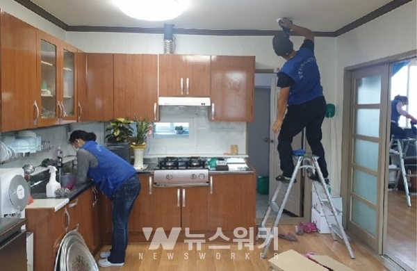 장흥지역자활센터, 마을경로당 청소사업단 운영 재개