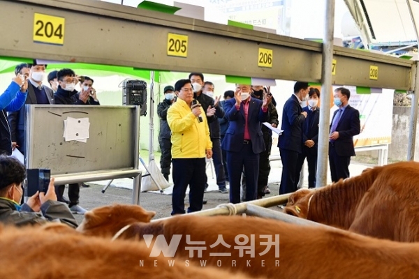 장성군, 전라남도 축산시책 종합평가 우수상 수상