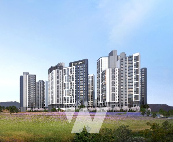 경남2 아파트 조감도