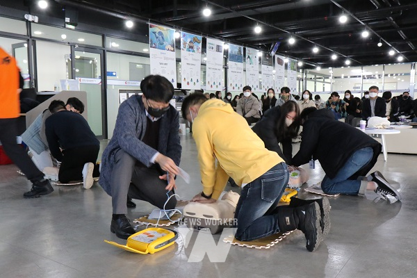 전남정보문화산업진흥원, 임직원 대상 심폐소생술 교육 실시