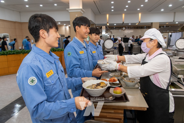 광양제철소, 특식제도 대대적 개선으로 직원 복리 증진