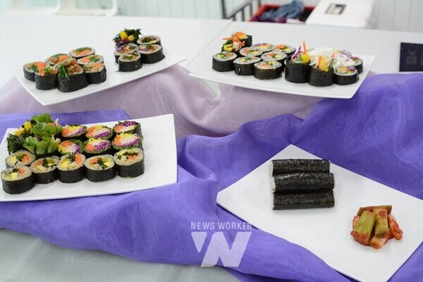 신안군, 27일 세계김밥페스타에서 선보일 6종 김밥 개발