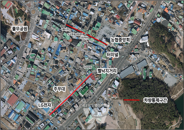 무안군, 무안갯벌낙지축제 기간 중앙로 및 뻘낙지거리 교통통제