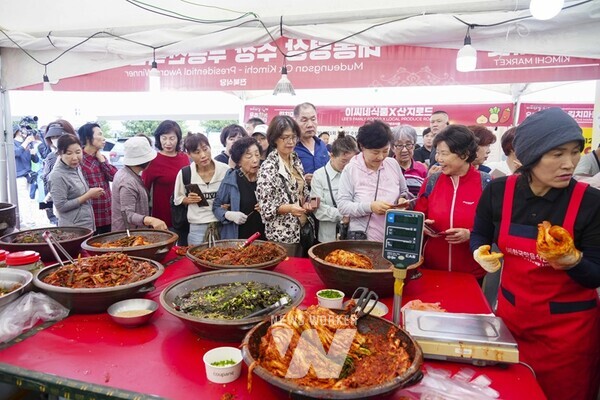 광주김치축제 대박났네… 관람객 6만8000여 명