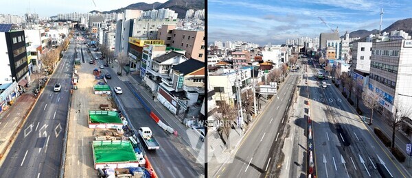 광주시, 도시철도2호선 구간 도로 개방 본격화