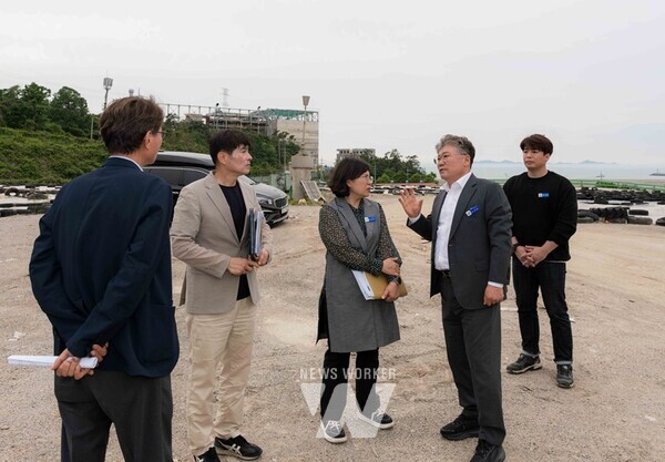 영광군 환경관리센터 현장 점검