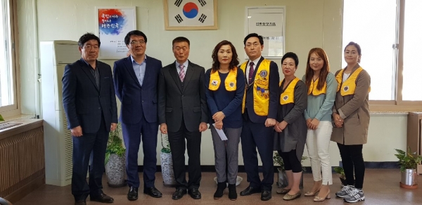 한길정보통신학교-국제라이온스협회 서귀포천지라이온스 <행복 나눔 기부>