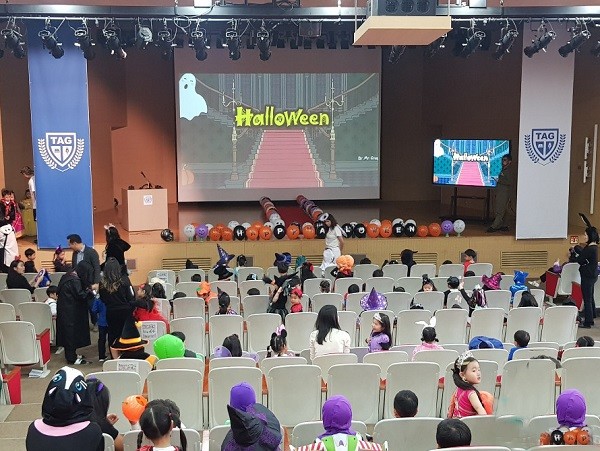 글로벌 유아교육전문 태그멤버스 Halloween Party를 진행