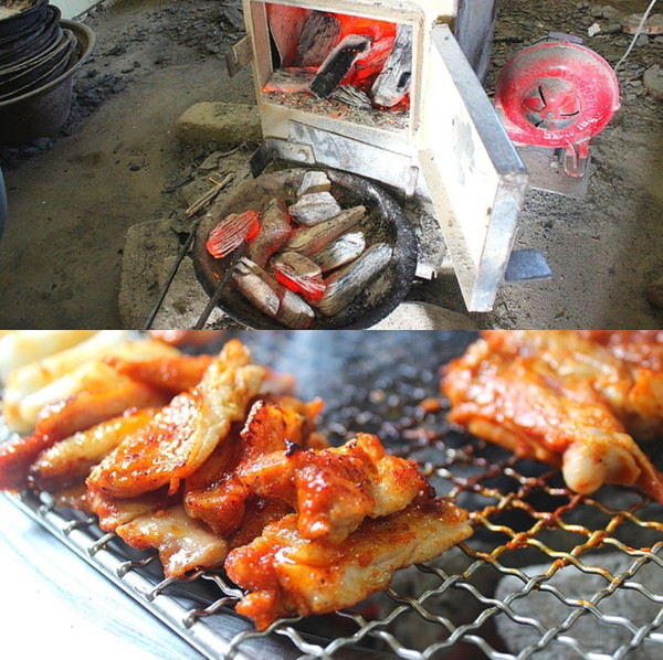 [춘천 숯불닭갈비 맛집편] 최고급 참숯만 고집해 전통의 맛을 재현한 신북 터줏대감 농가닭갈비