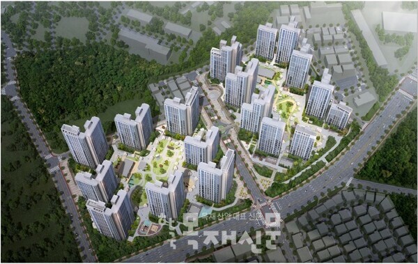 동일하이빌 아파트 투시도