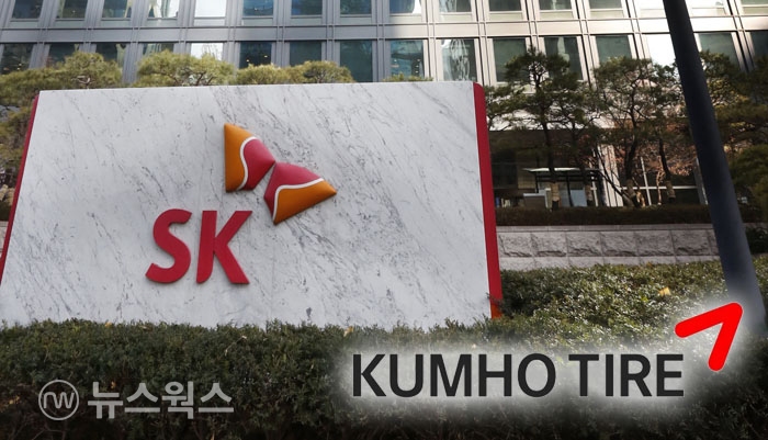 SK 금호타이어 지분인수 검토안해 인수설 전면부인