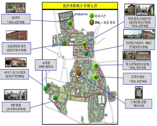 금단의 땅 용산기지, 114년만에 공개됐다