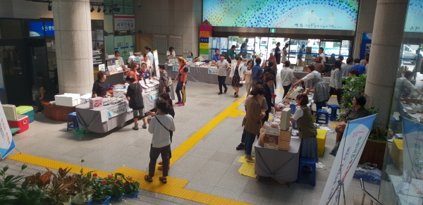 대구 달서구, 사회적경제 기업 제품 판매 드림마켓 3일 개장