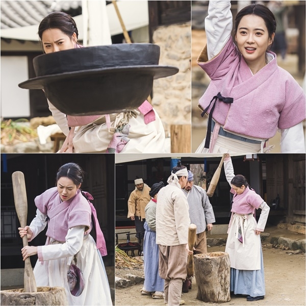 해치 고아라 괴력 찬모 변신, 무쇠솥 한 손 번쩍...사헌부 다모→찬모 이직? 웃음 빵